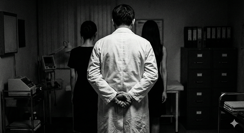 衛福部性別專區需醫師同意才公開，民團示警法規無力難防狼醫。(圖為情境示意)   圖：Gemin AI生成 / 曾郡秋 製