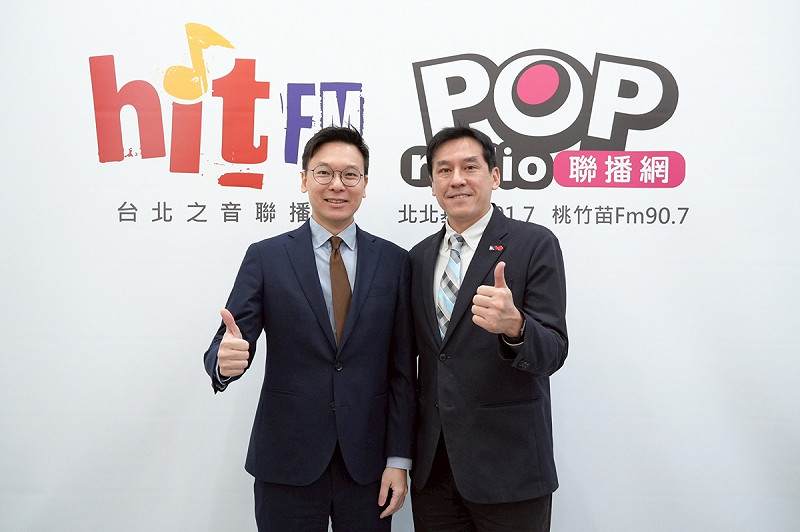 林飛帆喊話藍白支持國防預算。   圖：《POP撞新聞》提供