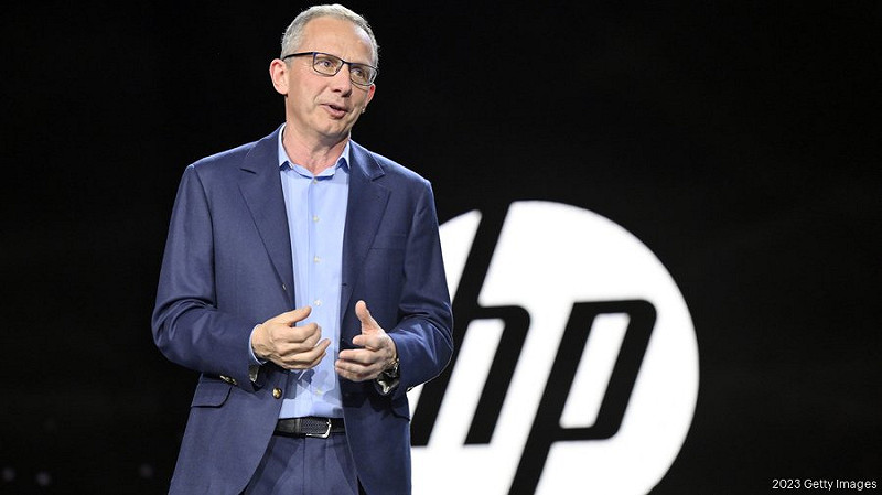 惠普執行長恩里克‧洛雷斯。圖：翻攝自 X《Dr. Eli David》