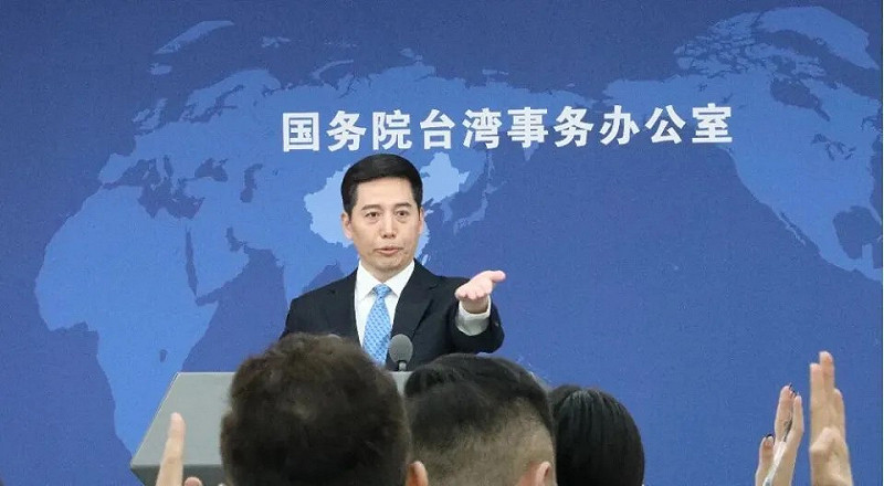 新任國台辦發言人彭慶恩。   圖：翻攝自騰訊網《今日海峡》