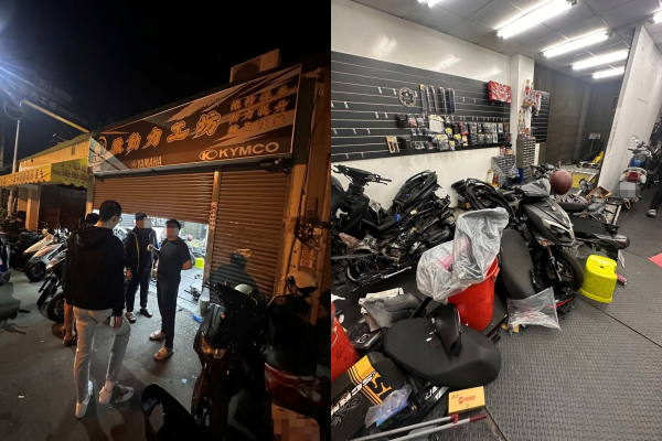 台中知名改裝機車行「微動力工坊」驚傳惡性倒閉。   圖：翻攝自Threads