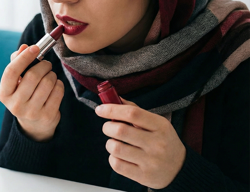 衛福部證實化妝品含毒蘇丹紅，重罰「亦鴻企業」進口商五百萬，並移送檢調。（圖為化妝品示意）   圖：Gemin AI生成 / 曾郡秋 製