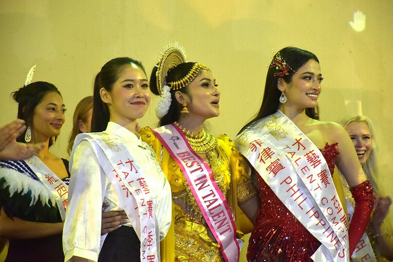 2025世界美顏小姐全球才藝賽前三名出爐。   圖：孫家銘翻攝