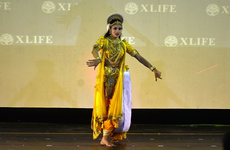 斯里蘭卡小姐以曼妙舞姿贏得評審團青睞。   圖：孫家銘攝