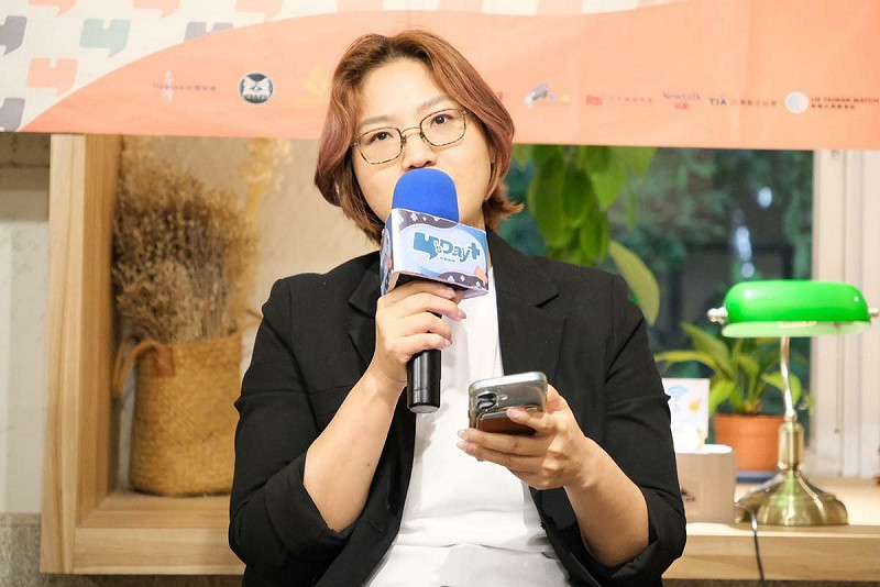 台灣智庫民調與輿情中心主任郭玫岑。   圖：Y’s Day「週三青年日」提供