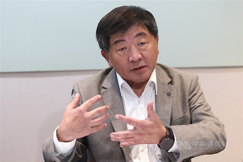 行政院政委陳時中辦公室27日指出，陳時中針對2022年遭跟拍事件提告盼能釐清真相。（中央社檔案照片）   