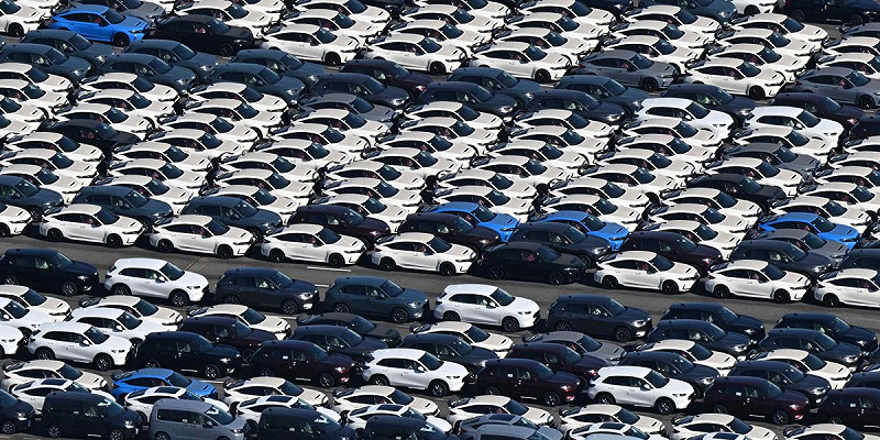 此前低迷的對美汽車出口「出現反轉跡象」，原因在於美國川普政府今年9月將日本進口汽車關稅從27.5%下調至15%。   圖:翻攝自X帳號@Jeff4Malaysia