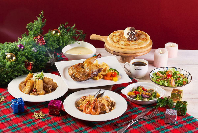 尖牙義式廚房推出「暖心耶誕食光」三人套餐。   圖：莫凡彼餐飲集團/提供