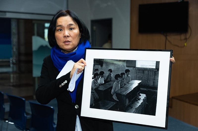 面對總統賴清德口中說出中共武統台灣目標，國民黨立委陳玉珍分享金門戰地經驗，喊話賴清德三思。   圖：國民黨提供