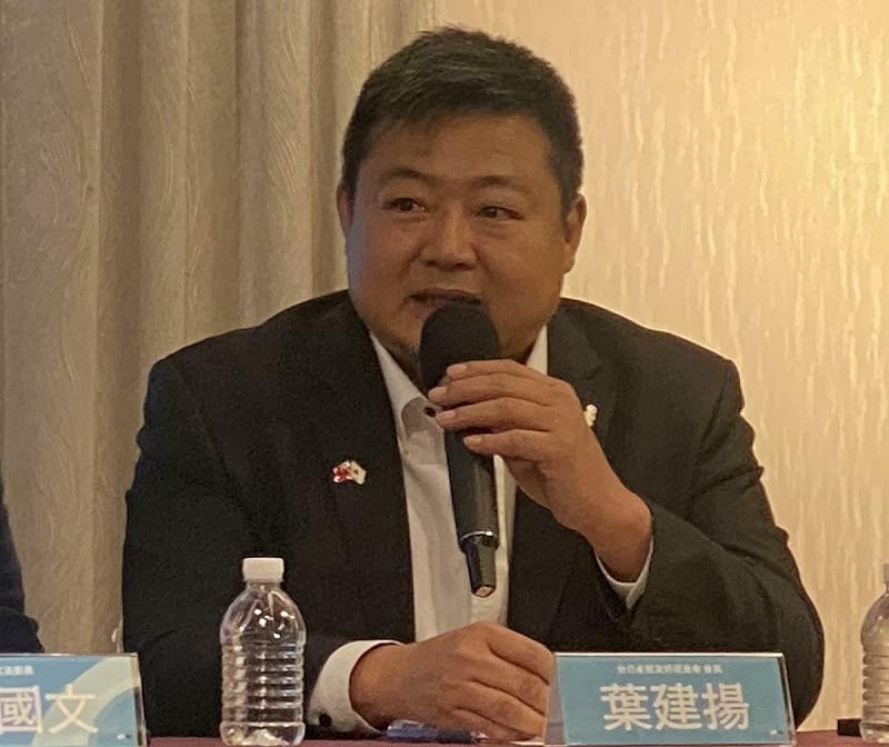 台日產經友好促進會葉建揚   圖：林朝億/攝