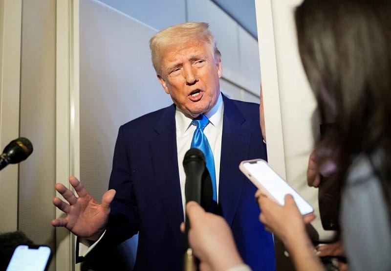 美國總統川普。（路透社）   圖：中央社提供