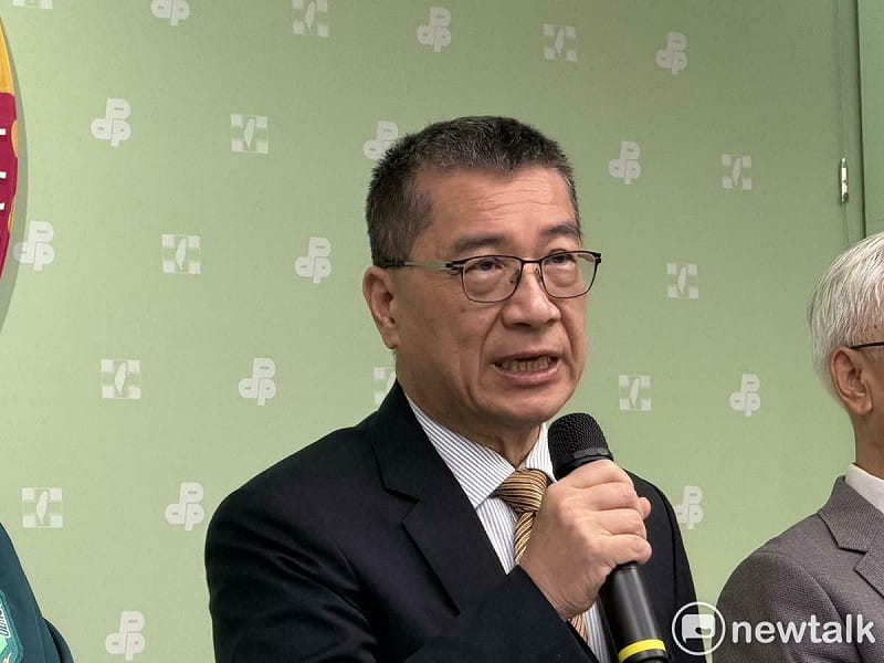 徐國勇批，國民黨在附和統一。   圖：高逸帆／攝