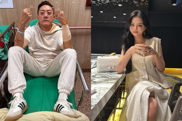 「夜店大亨」夏天倫與前妻黃廉盈爆發財務糾紛，昨晚偕女性友人遭2名歹徒襲擊，   圖：翻攝自IG