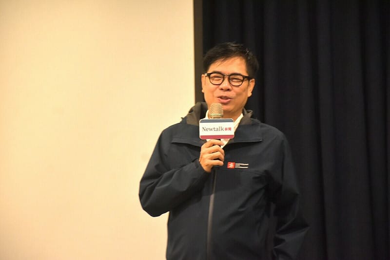 陳其邁滿意度突破8成，表示會參考民調結果，持續不斷努力，讓市民過好生活，   圖：孫家銘攝（資料照）