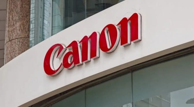 日資中山佳能列印機工廠已於 11 月 21 日停產，員工臨時放假到 11 月 28 日，目前該廠正在與員工、供應商結清關係。   圖 : 翻攝自上觀新聞