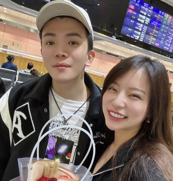 孫生昨(1)日無預警宣布與交往2年的女友多芬分手。   圖：翻攝自孫生IG