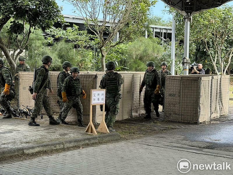 賴清德視導宜蘭縣後備旅步三營教育召集訓練。   圖：高逸帆／攝