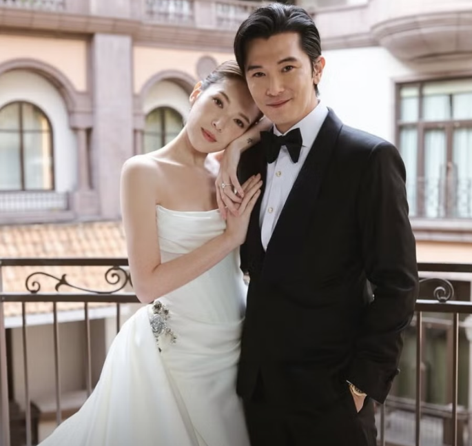 邱澤與許瑋甯在2021年登記結婚，時隔4年，上週五11月28日兩人在台北補辦婚禮。   圖：翻攝自許瑋甯IG