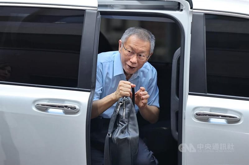 前台北市長柯文哲涉京華城等案。（中央社檔案照片）   