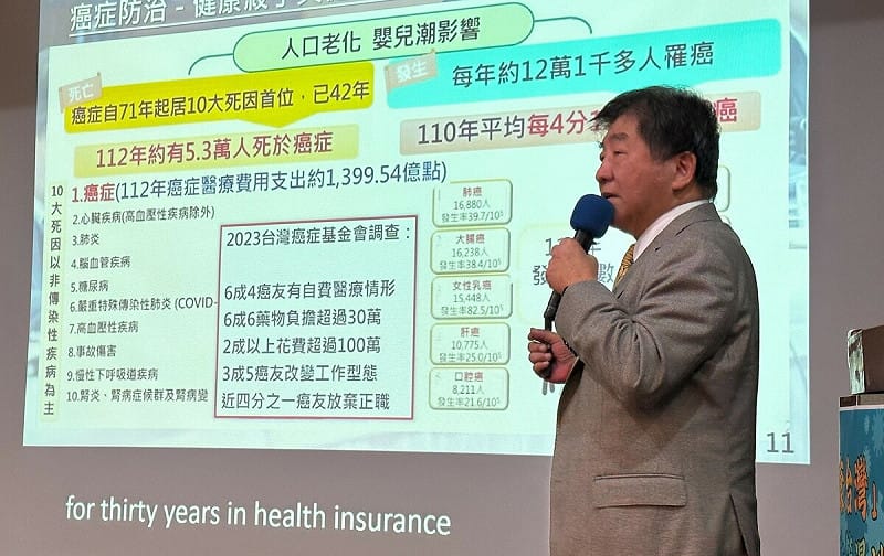 「2025南方領袖教育學院」演講，特別邀請陳時中分享健康台灣政策。   圖：行政院南服中心/提供