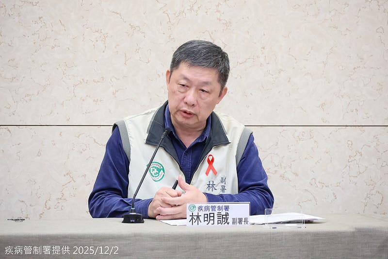 台大驚傳肺結核確診，疾管署證實單一無群聚，已匡列接觸者篩檢。（圖為疾管署發言人林明誠資料照）   圖：疾管署／提供