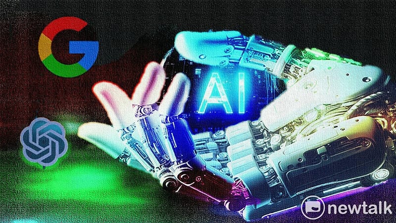 谷歌坐回本屬於它的科技王座      圖：DALL-E3合成