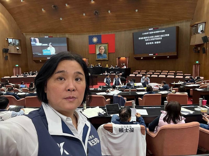 國民黨立法委員陳玉珍。   圖：翻攝「臉書」陳玉珍 珍愛金門粉絲專頁