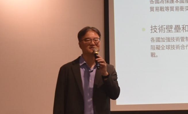 台灣非洲經貿協會理事長林原。   圖：孫家銘攝