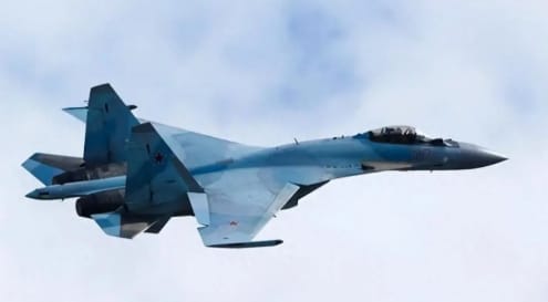 俄製Su-35戰機。   圖 : 翻攝自軍哥茶話室