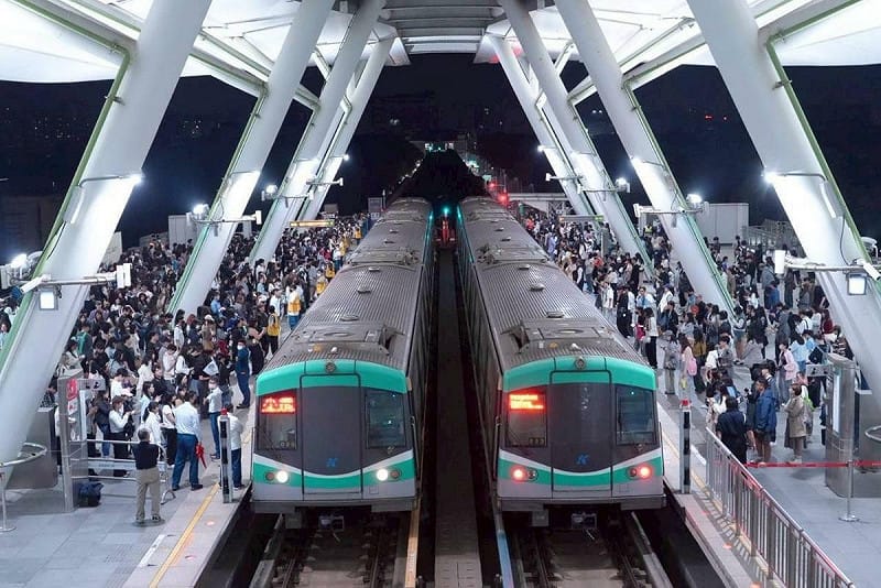 R17世運站頒獎典禮出站人數達3.39萬。   圖：高雄市捷運局/提供