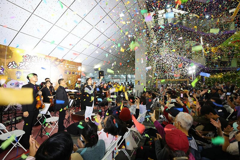 高捷動漫交響音樂會同步舉行。   圖：高雄市捷運局/提供