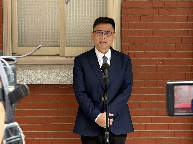 民進黨立委賴瑞隆今日再度針對孩子涉入校園霸凌事件回應。   圖：金大鈞/攝