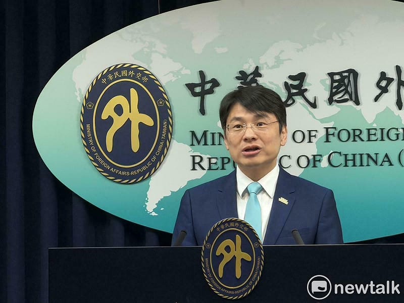 外交部發言人蕭光偉。   圖：高逸帆／攝