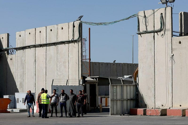 進入加薩的 Kerem Shalom 關口。   圖：路透社／Tyrone Siu