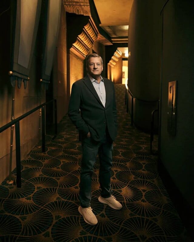 泰德.薩蘭托斯曾稱人們「比較喜歡在家看電影」。圖:翻攝自 X《Film Updates》 泰德.薩蘭托斯曾稱人們「比較喜歡在家看電影」。圖:翻攝自 X《Film Updates》