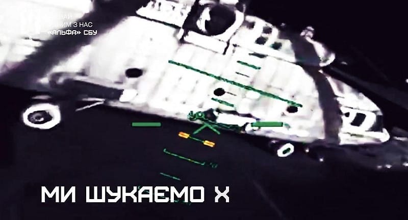 導引無人機精準命中俄軍Mi-26大型運輸直升機。 圖:翻攝自 X 導引無人機精準命中俄軍Mi-26大型運輸直升機。 圖:翻攝自 X