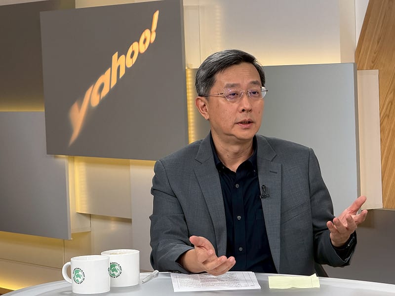 國際貿易專家、前駐歐盟代表李淳接受《Yahoo齊有此理》網路節目專訪，今（10）天中午播出。   圖：Yahoo TV提供