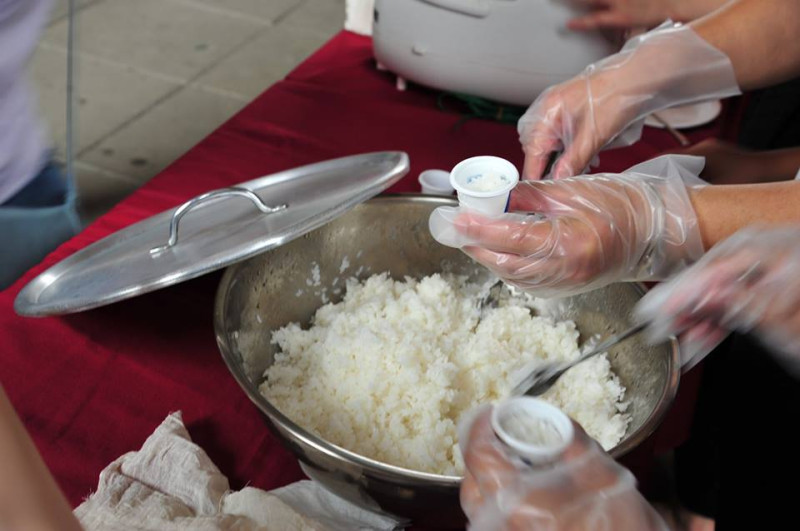 農糧署日前舉辦「品飯」活動，推廣米食文化。   圖：取自農糧署粉絲專頁