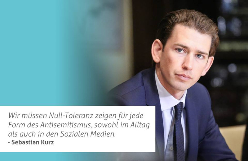 奧地利外交部長庫爾茲年僅31歲，領導人民黨贏得此次國會大選，可望成為全世界最年輕的領袖，備受國際矚目。   圖：翻攝庫爾茲臉書