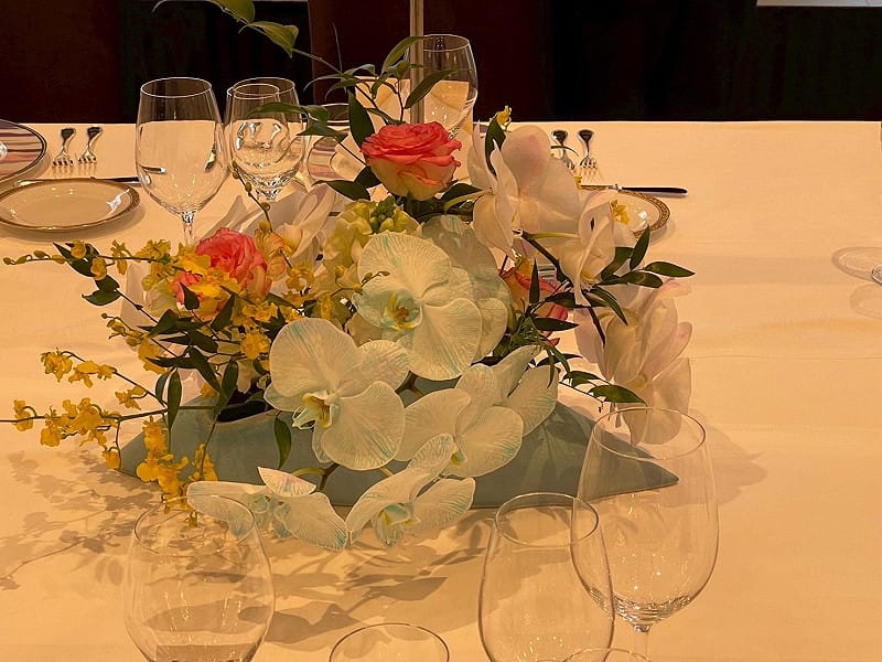 東京國際花道博覽會「Ikebana International Fair 2025」於今日在東京新大谷飯店盛大舉行，延續去年的參展成果，台南市政府今年再度受邀參加，由台南市長黃偉哲率團出席典禮並設置攤位宣傳台南花卉及農產加工品。   圖：台南市政府提供