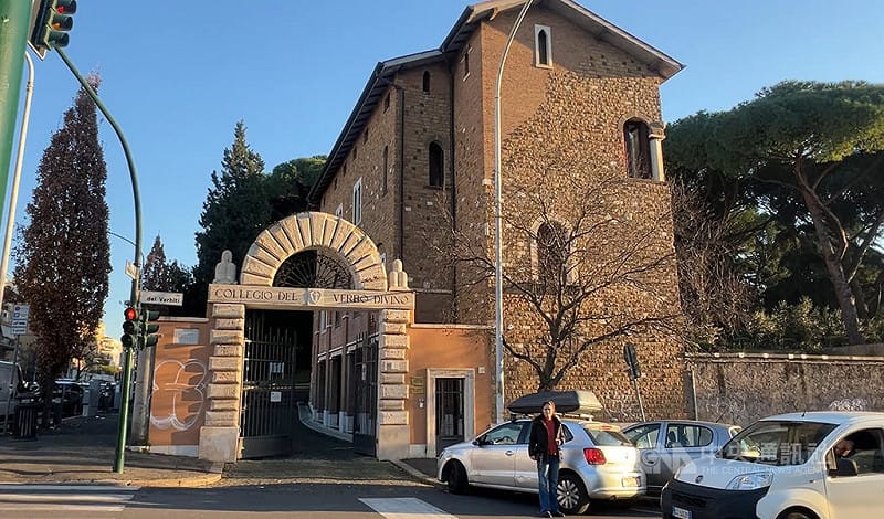 天主教聖言會在全球有超過6000名成員，圖為聖言會在羅馬的總部。中央社記者黃雅詩羅馬攝  114年12月11日   圖：中央社提供