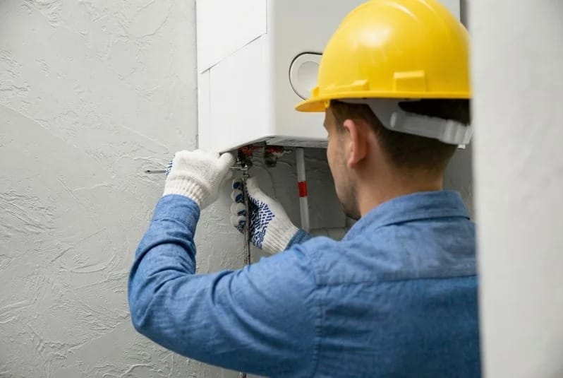 大千綜合醫院提醒，瓦斯熱水器要留意安裝位置，並定期檢修。   圖：大千綜合醫院提供