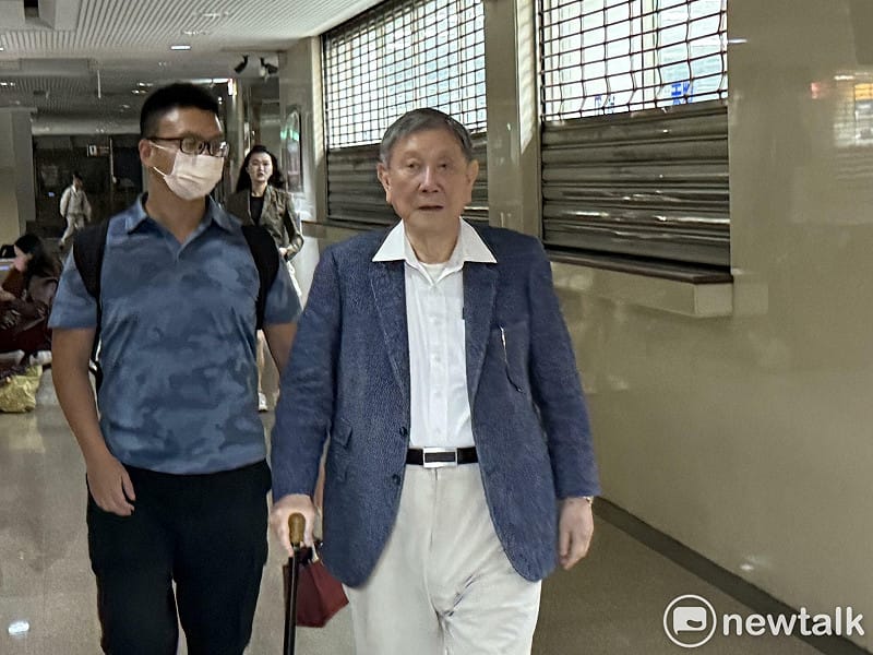 威京集團主席沈慶京今出庭。   圖：周煊惠 / 攝