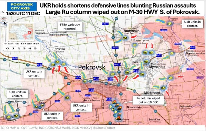 俄軍部隊在紅軍城、庫皮揚斯克地區遭到猛烈打擊,部分俄軍部隊甚至在紅軍城地區的作戰過程中遭到消滅。 圖:翻攝自 @ChuckPfarrer X 帳號 俄軍部隊在紅軍城、庫皮揚斯克地區遭到猛烈打擊,部分俄軍部隊甚至在紅軍城地區的作戰過程中遭到消滅。 圖:翻攝自 @ChuckPfarrer X 帳號