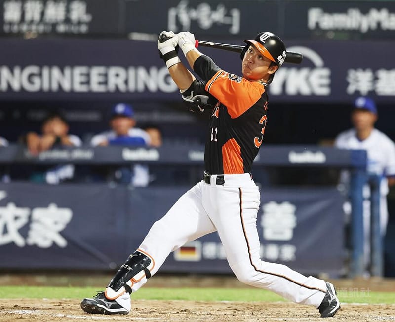 31歲外野手蘇智傑確定續留統一7-ELEVEn獅隊。（中央社檔案照片）   