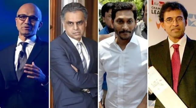 印度在國際上的知名企業的CEO們。 圖 : 翻攝自鳳凰Weekly 印度在國際上的知名企業的CEO們。 圖 : 翻攝自鳳凰Weekly