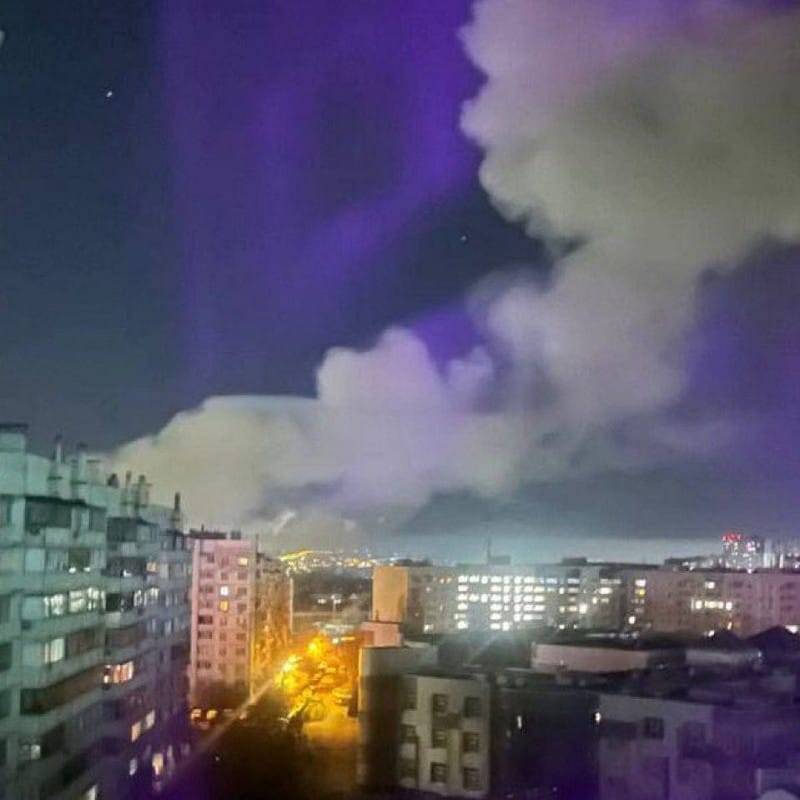 烏克蘭的HIMARS火箭系統再次襲擊了俄羅斯別爾哥羅德市的別爾哥羅德發電廠。&nbsp;&nbsp;&nbsp;圖:翻攝自X帳號@NSTRIKE1231