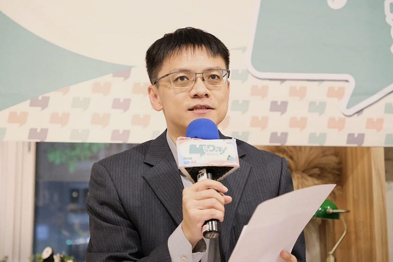 東吳大學政治系副教授陳方隅。&nbsp;&nbsp;&nbsp;圖：Y’s Day「週三青年日」提供