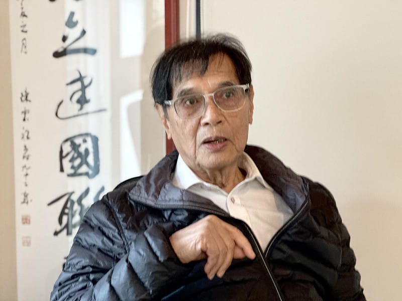 台獨聯盟主席陳南天接受新頭殼專訪。&nbsp;&nbsp;&nbsp;圖：朱蒲青/攝