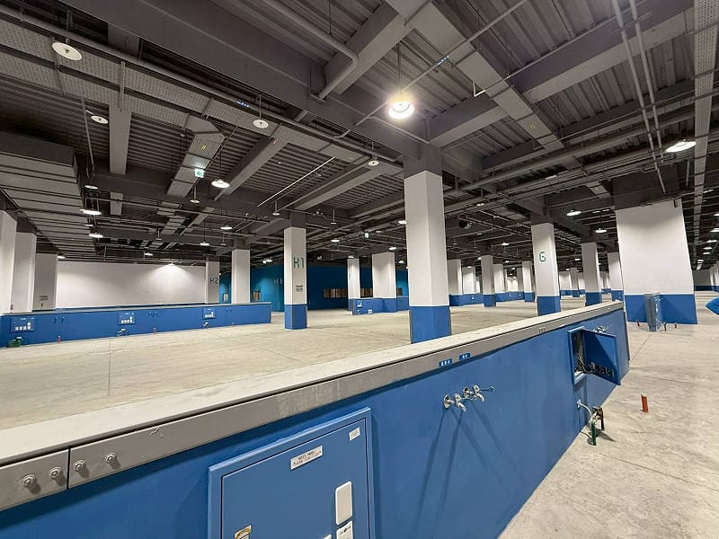 前鎮漁港多功能水產品運銷中心設計動線不良，幾乎所有攤商都不願進駐。&nbsp;&nbsp;&nbsp;圖：柯志恩辦公室/提供